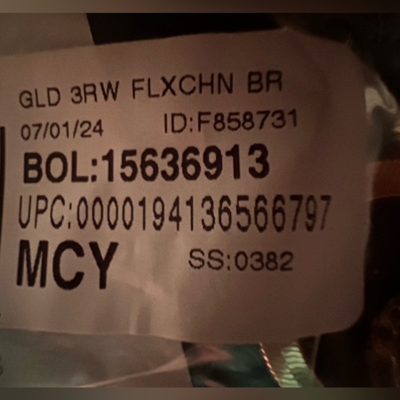 NWT On 34th Multi-Row Bracelet, 7" + 1" Extender, Created for Macy's - Gold - Picture 5 of 5